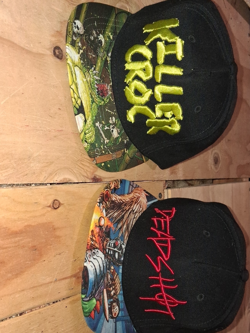 DC Comics Suicide Squad Character Snapback Hats